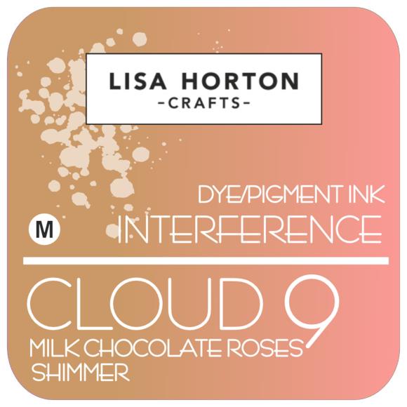 Lisa Horton Crafts - Cloud 9 Interference Dye/Pigment Shimmer Ink Milkchocolate Roses