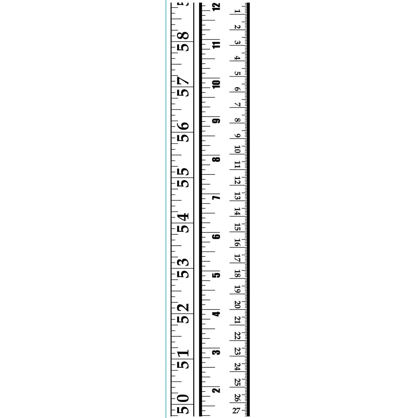 Vaessen Creative - Ruler Embossing Folder