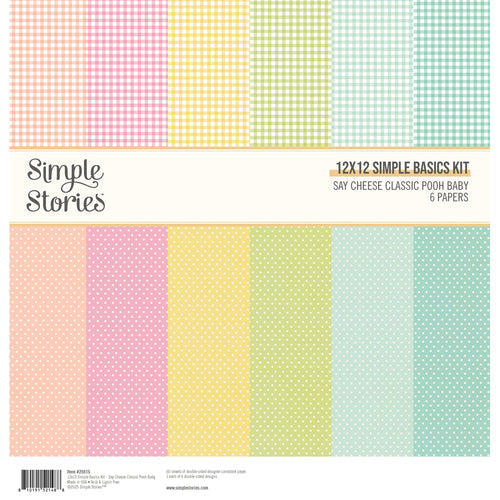 Simple Stories - Classic Pooh Baby Simple Basics Kit 12x12"