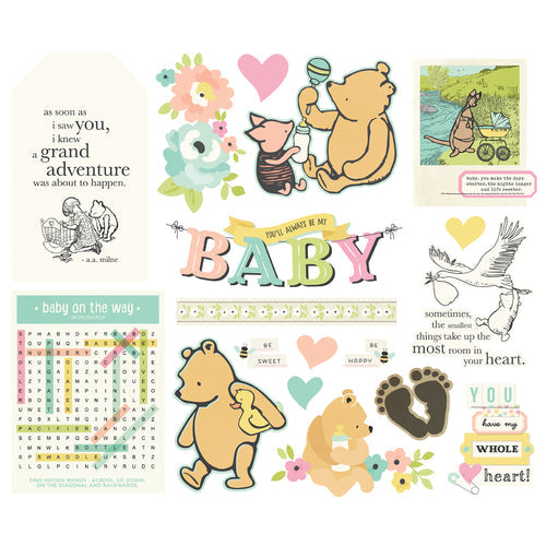 Simple Stories - Classic Pooh Baby Big Bits & Pieces