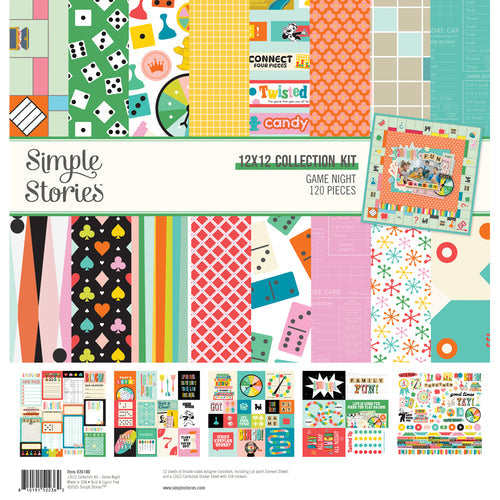 Simple Stories - Game Night Collection Kit 12x12"