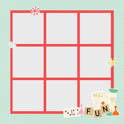 Simple Stories - Game Night Simple Pages Pieces