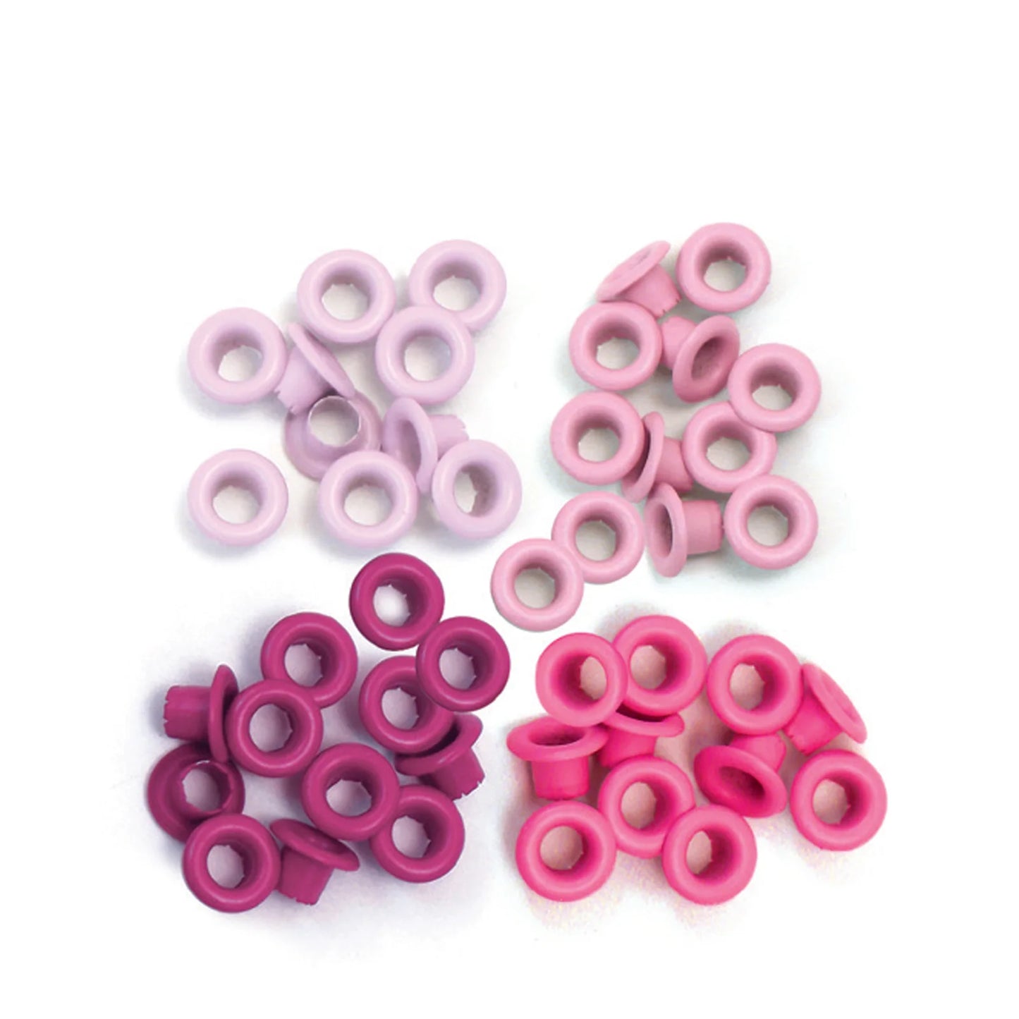 We R Makers - Eyelet & Washer Standard Pink (60pcs)