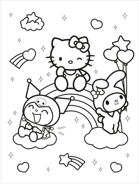 Deltas - Hello Kitty and Friends Super Color Parade