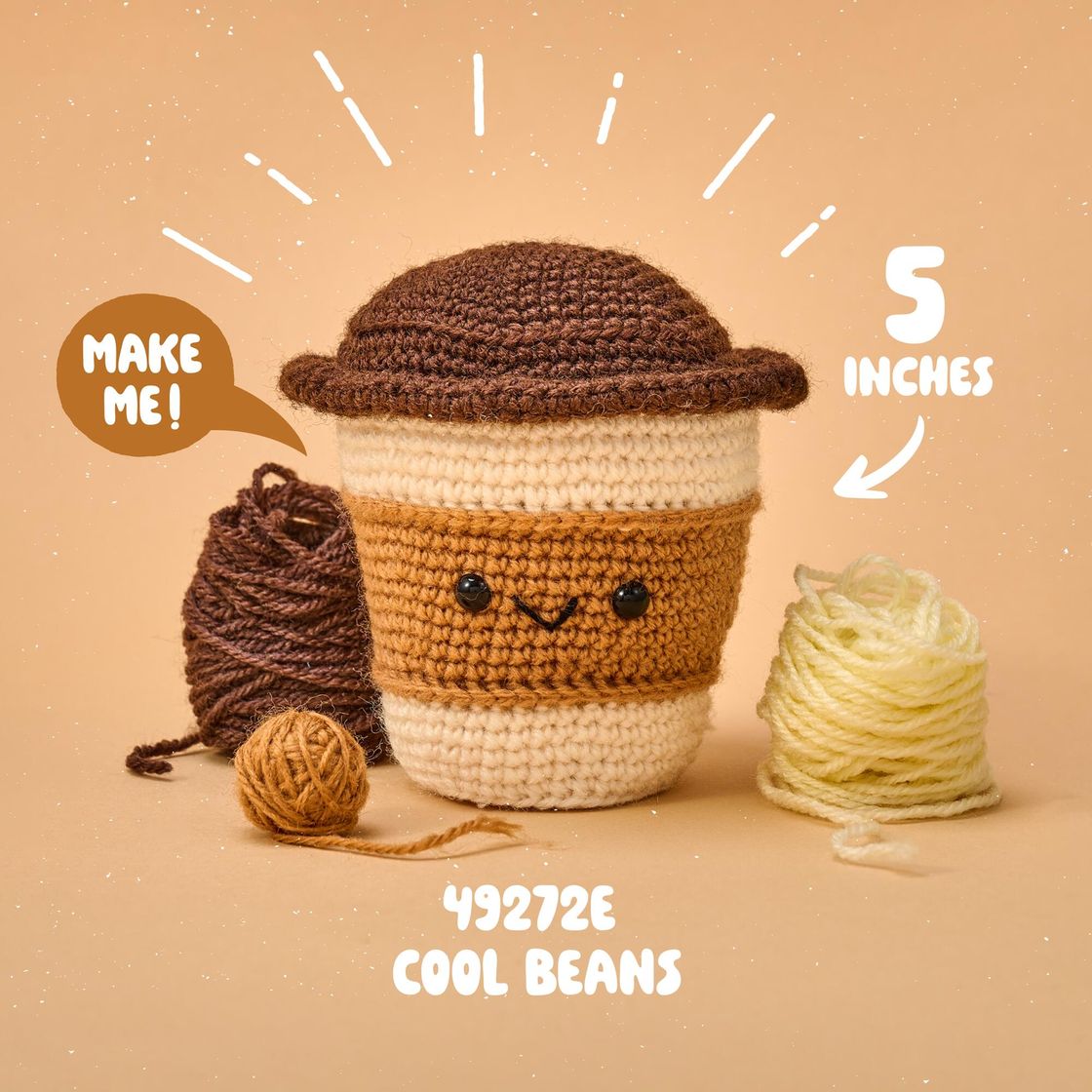 Bucilla - Cool Beans Amigurumi Kit