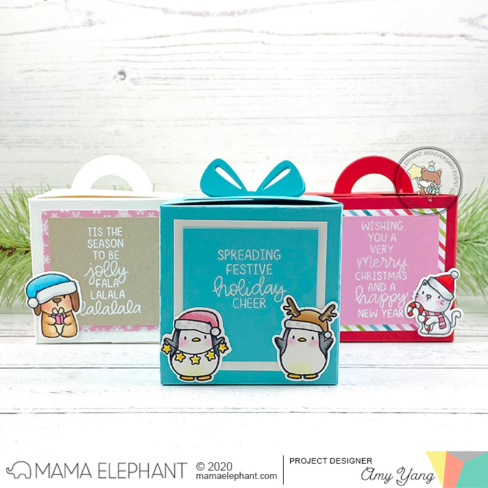 Mama Elephant - Petite Treat Box - Creative Cuts