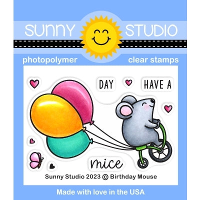 Sunny Studio - Birthday Mouse
