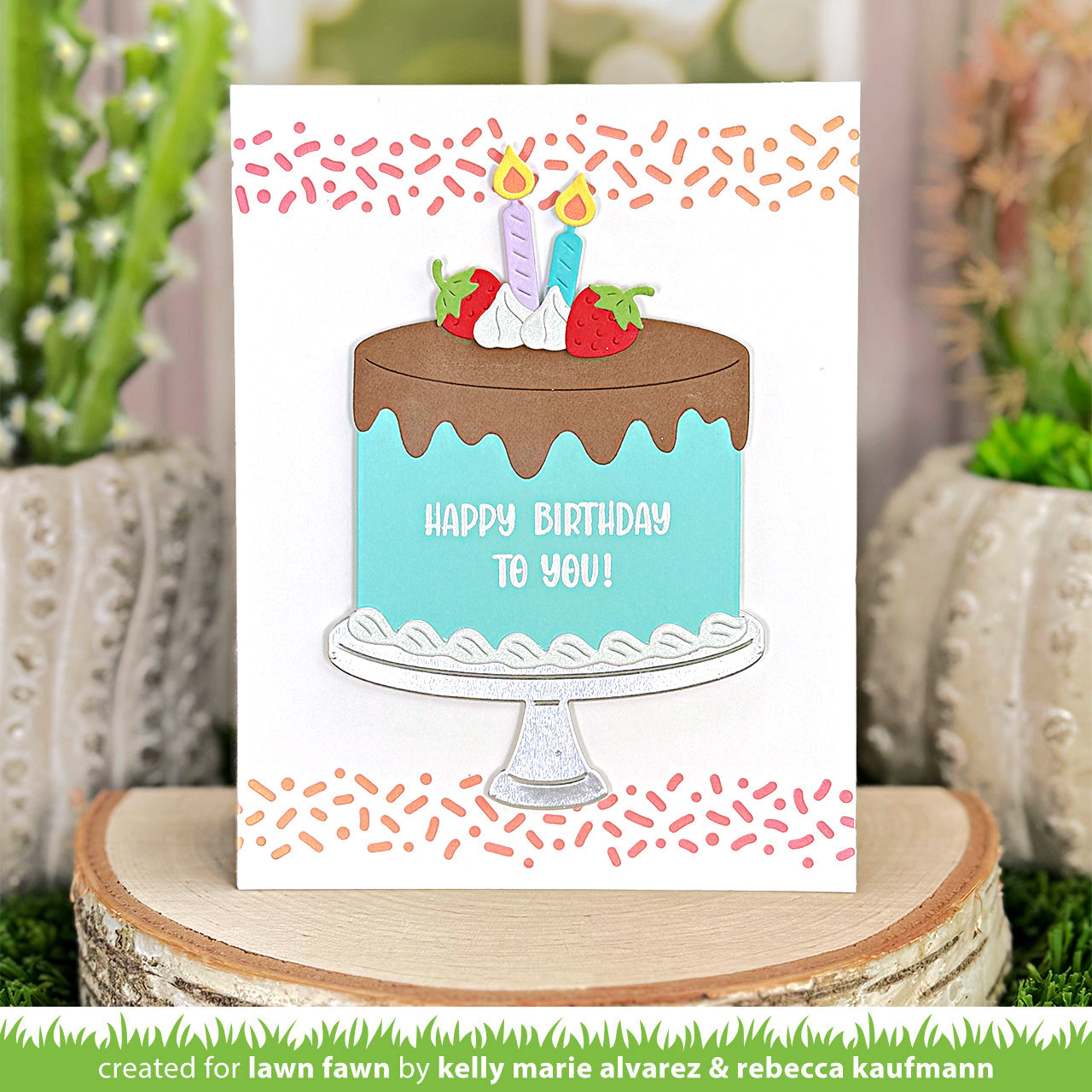 Lawn Fawn - Sprinkles Border