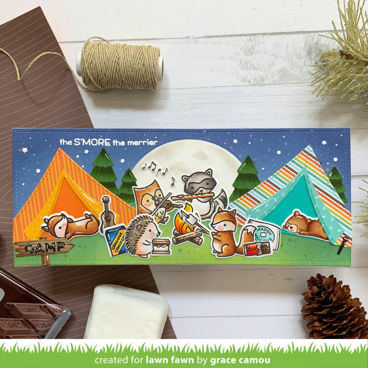 Lawn Fawn - S'more The Merrier