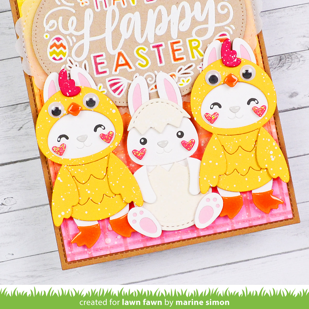 Lawn Fawn - Build-A-Critter Spring Accessories