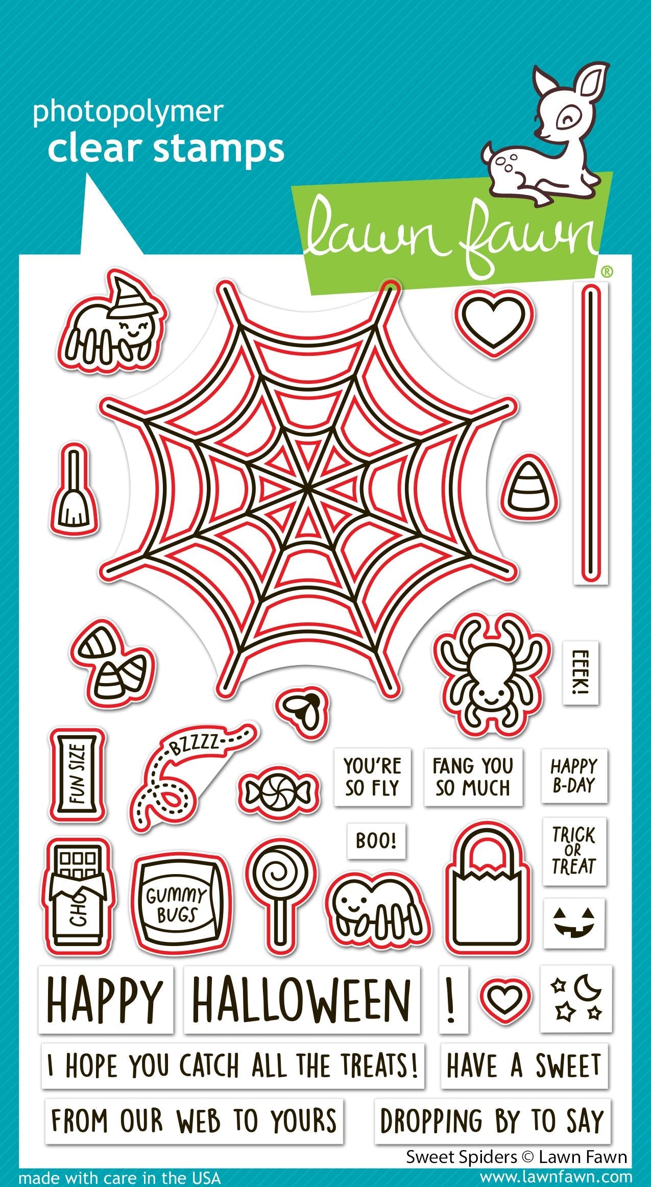 Lawn Fawn - Sweet Spiders Lawn Cuts