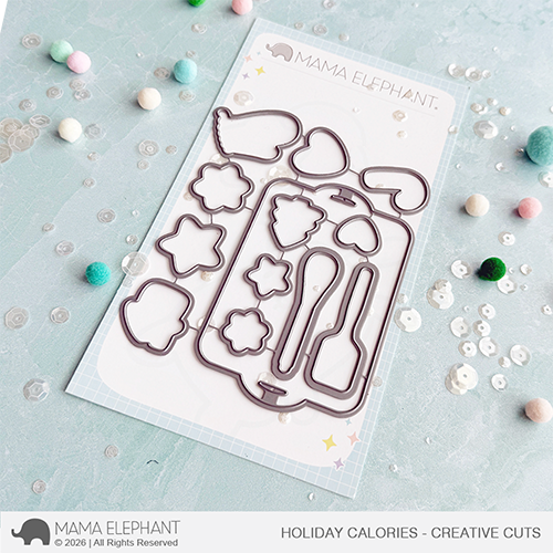 Mama Elephant - Holiday Calories - Creative Cuts