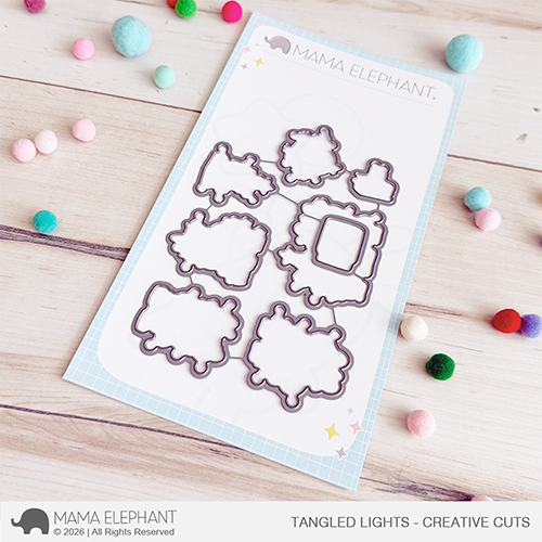 Mama Elephant - Tangled Lights - Creative Cuts