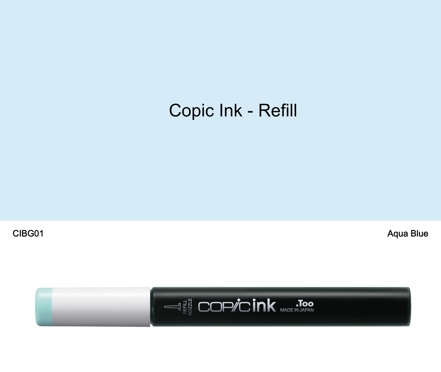 Copic Ink - BG01 (Aqua Blue)