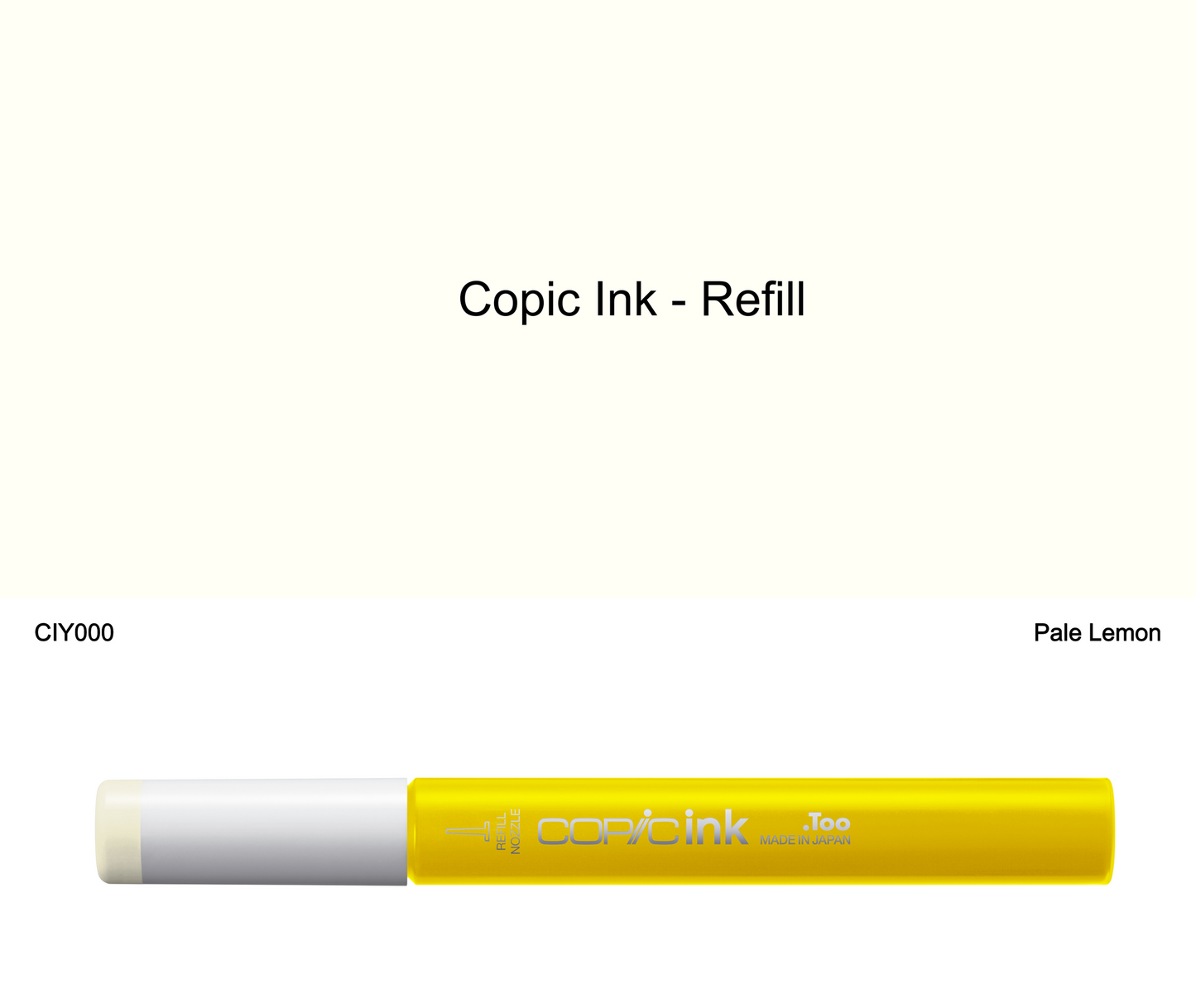 Copic Ink - Y000 (Pale Lemon)