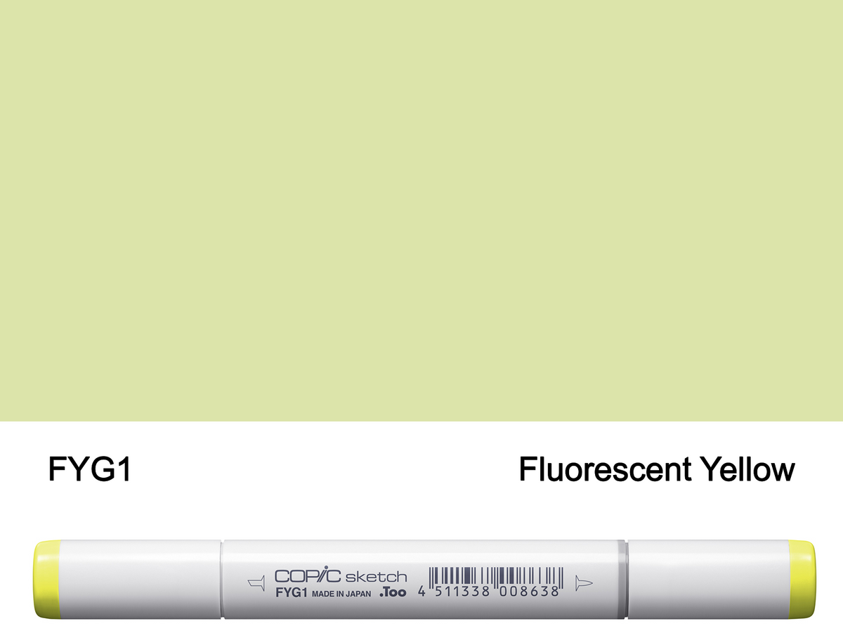Copic SKETCH - FYG1 (Fluorescent Yellow)