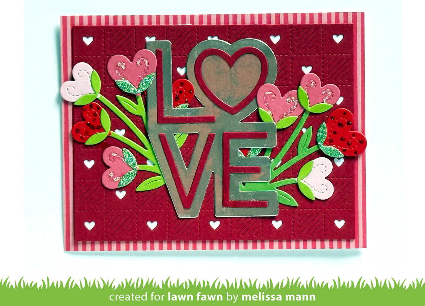Lawn Fawn - Giant Outlined Love