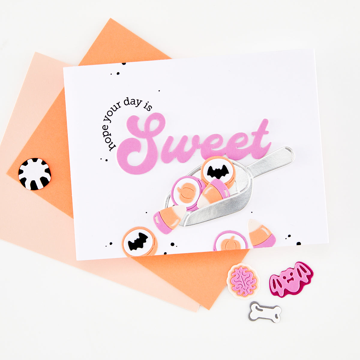 Hero Arts - Beary Sweet Holiday Stamp Set Sweet Wishes