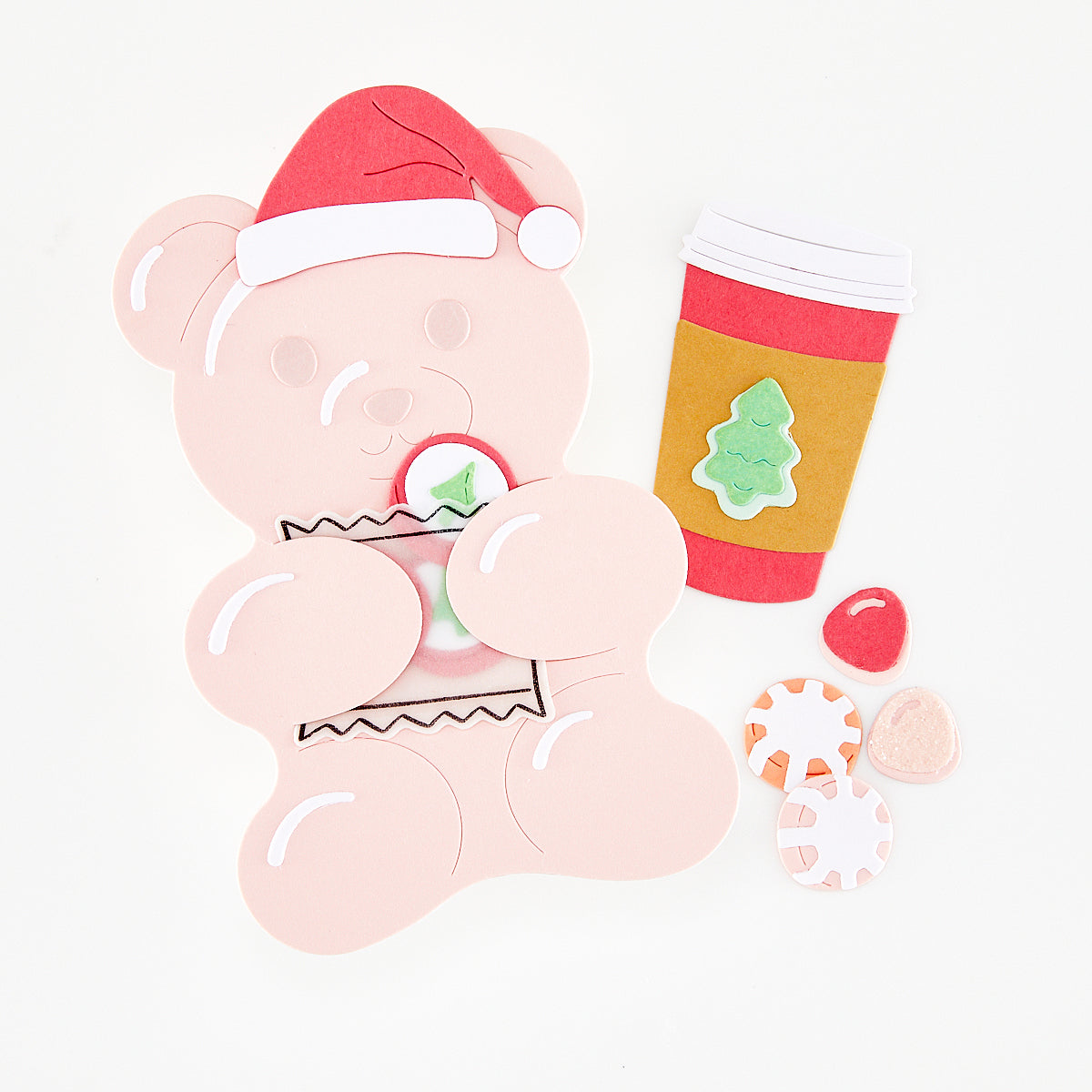 Hero Arts - Beary Sweet Holiday Die Set Bear Hugs Holiday Accessories
