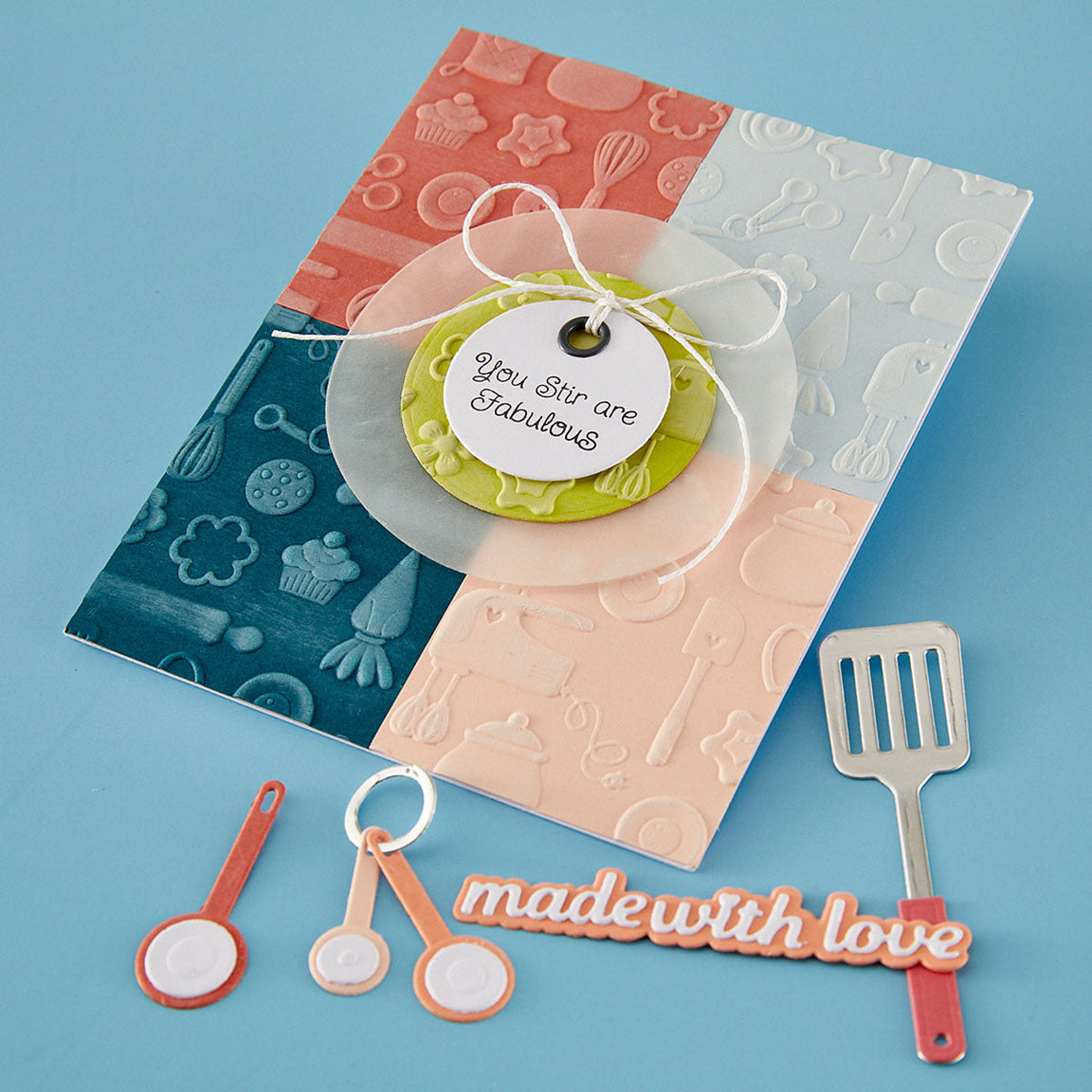 Spellbinders - Confection Companions 3D Embossing Folder