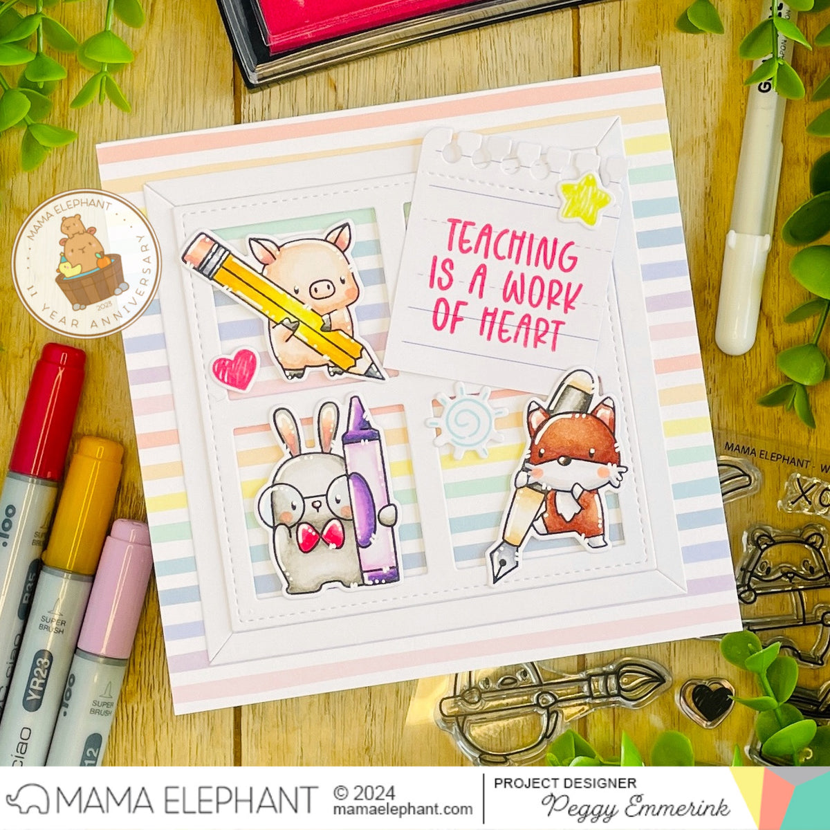Mama Elephant - Hip To Be Square - Creative Cuts