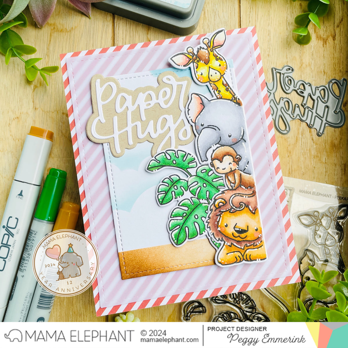 Mama Elephant - Paper Hugs - Creative Cuts