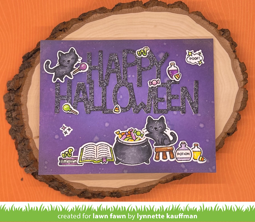 Lawn Fawn - Giant Happy Halloween