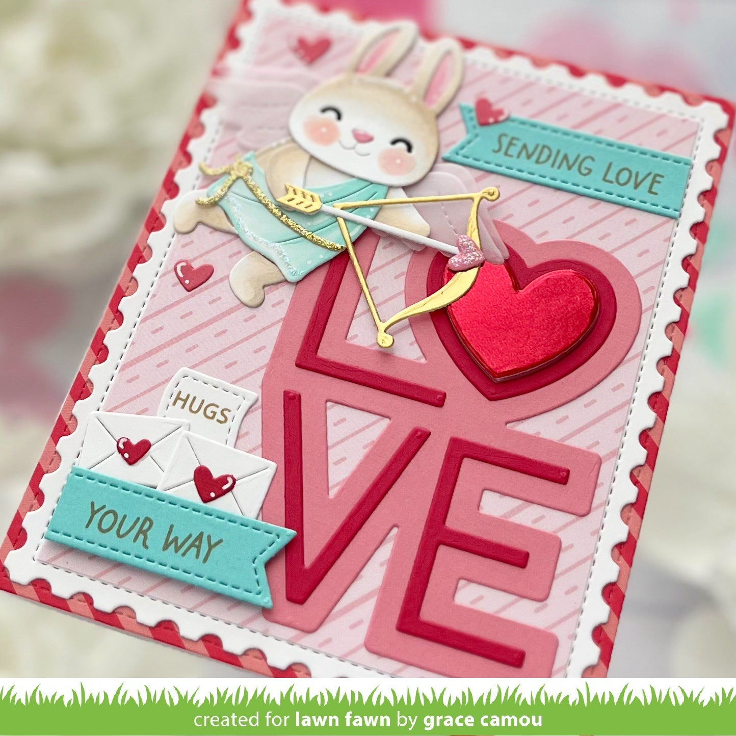 Lawn Fawn - Build-A-Critter Valentine Accessories