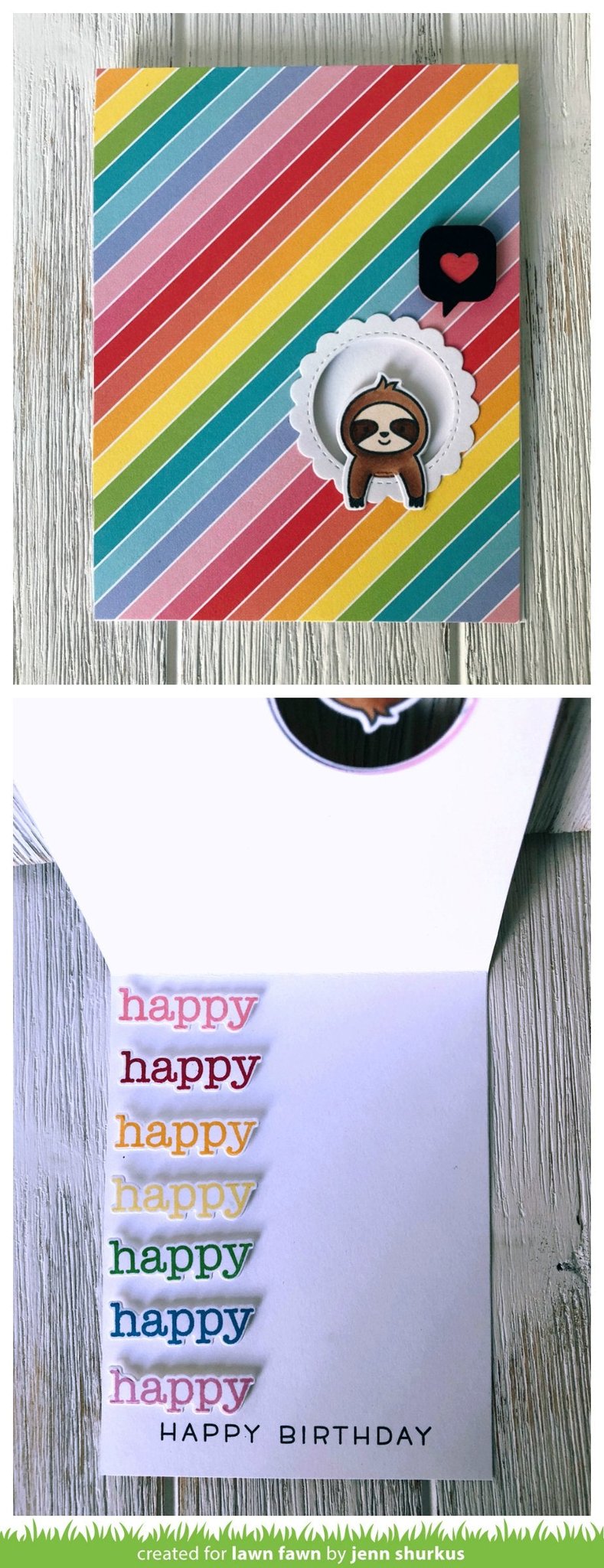 Lawn Fawn - Happy Happy Happy Add-On: Family