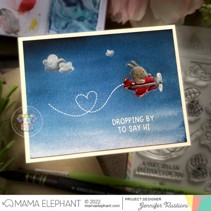 Mama Elephant - Little Agenda Airplanes