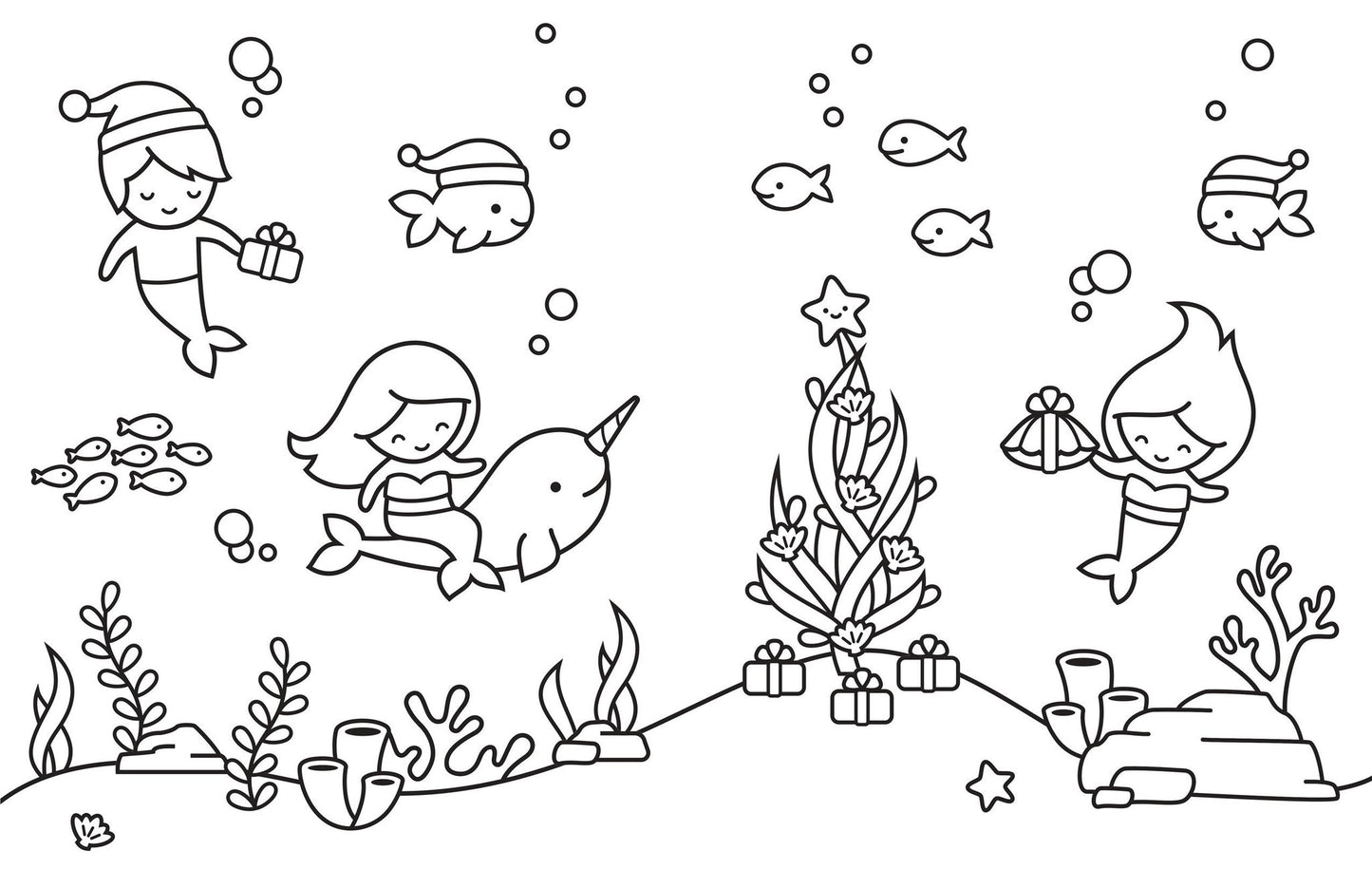 Lawn Fawn - Holiday Coloring Book