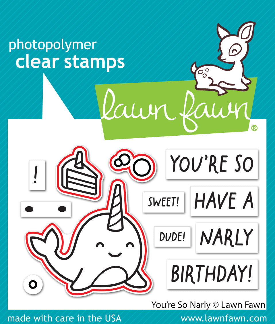 Lawn Fawn - You're So Narly Lawn Cuts