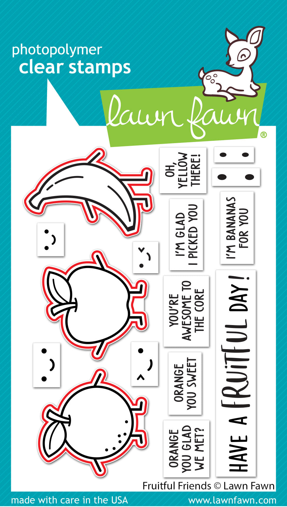 Lawn Fawn - Fruitful Friends Lawn Cuts