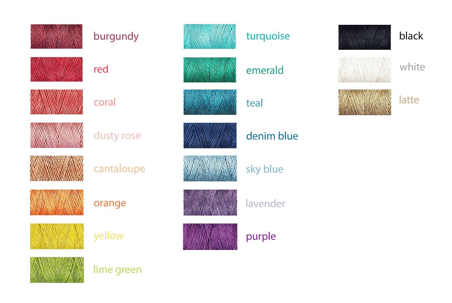 Lawn Fawn - Sky Blue Hemp Twine