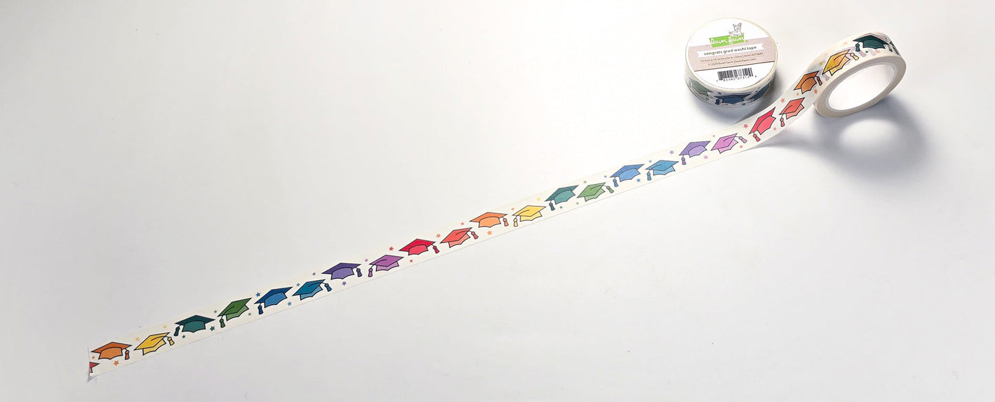 Lawn Fawn - Congrats Grad Washi Tape