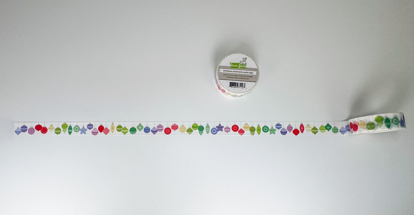 Lawn Fawn - Christmas Ornaments Washi Tape