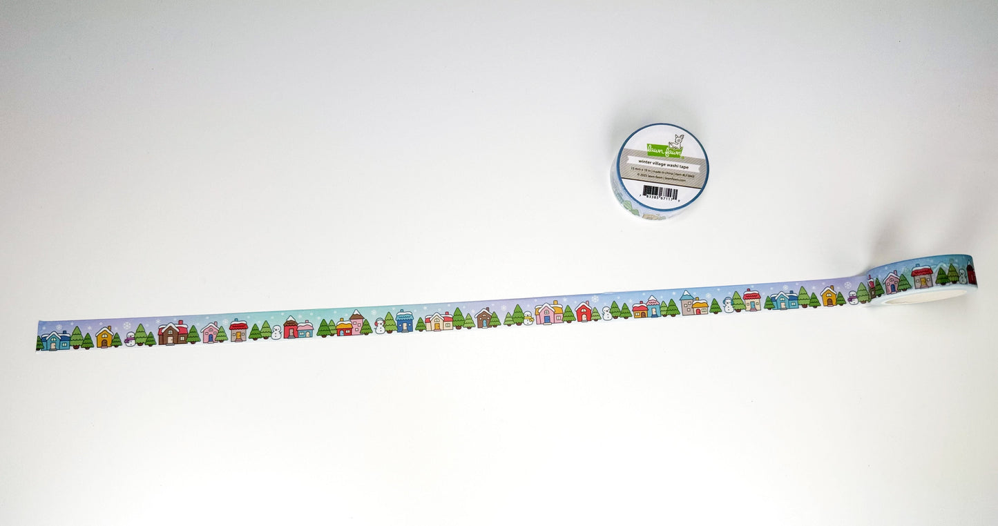 Lawn Fawn - Winter Village Washi Tape