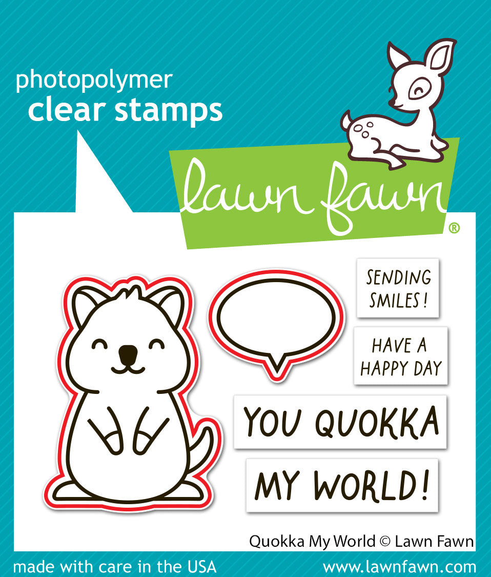 Lawn Fawn - Quokka My World Lawn Cuts