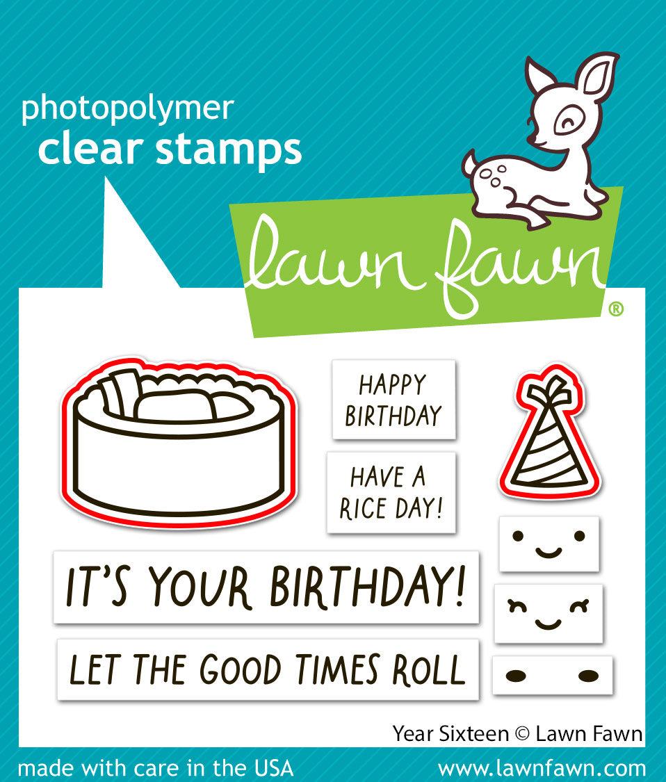 Lawn Fawn - Year Sixteen Lawn Cuts