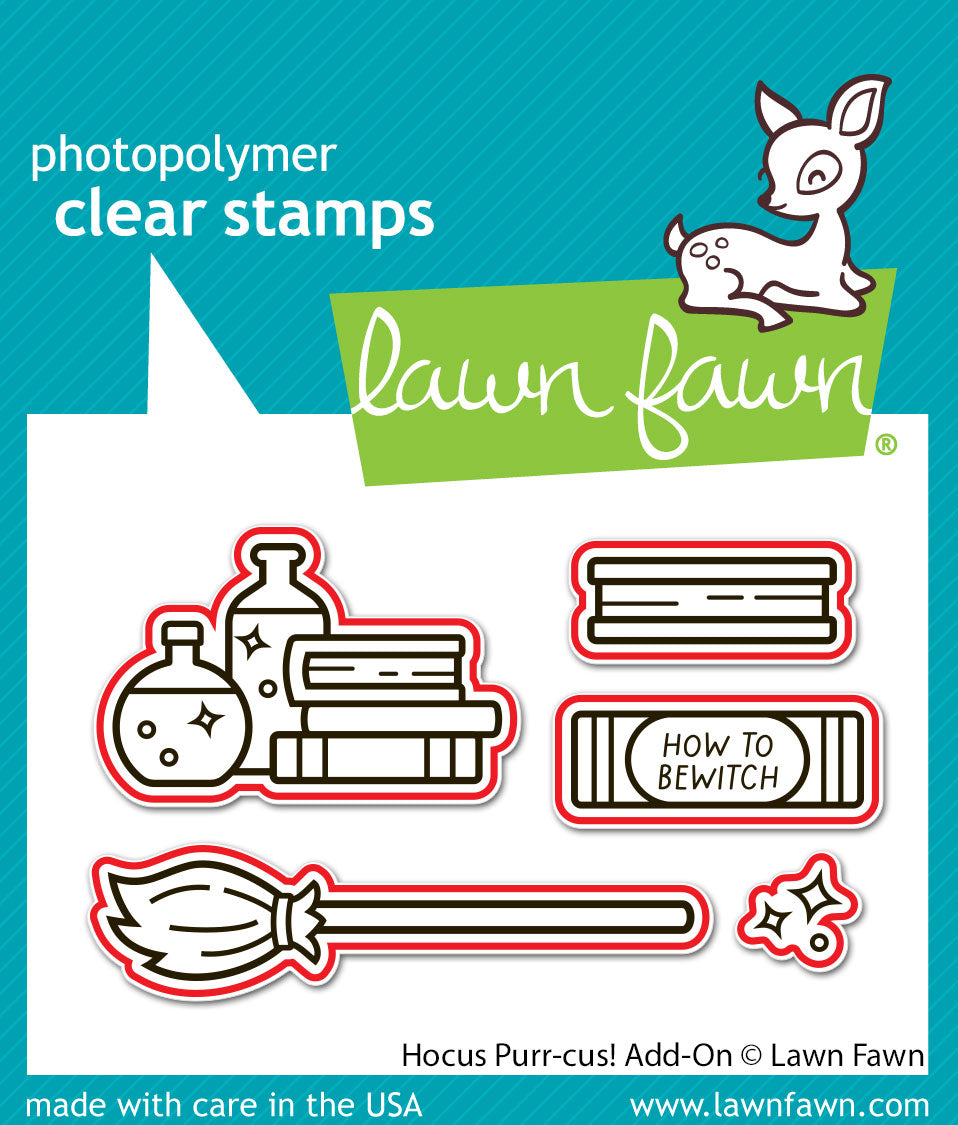 Lawn Fawn - Hocus Purr-Cus! Add-On Lawn Cuts