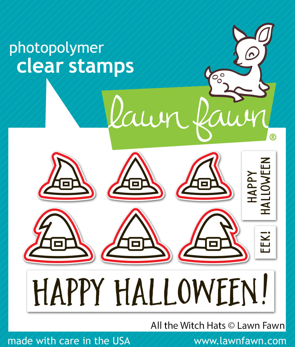 Lawn Fawn - All The Witch Hats Lawn Cuts
