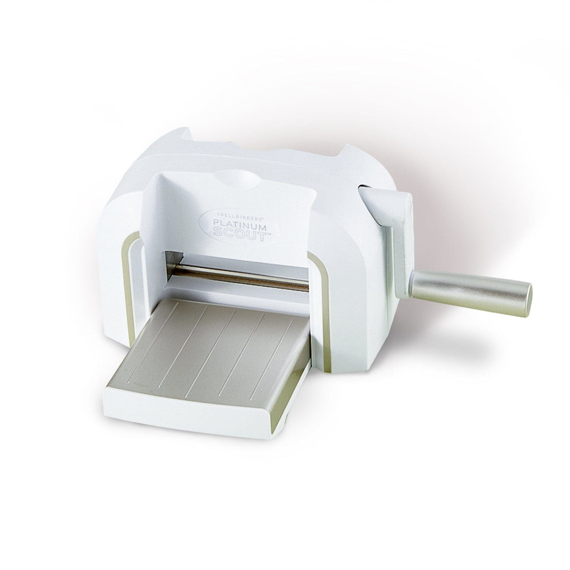 Spellbinders - Platinum Scout Die Cutting and Embossing Machine 3.5 Inch Platform - White