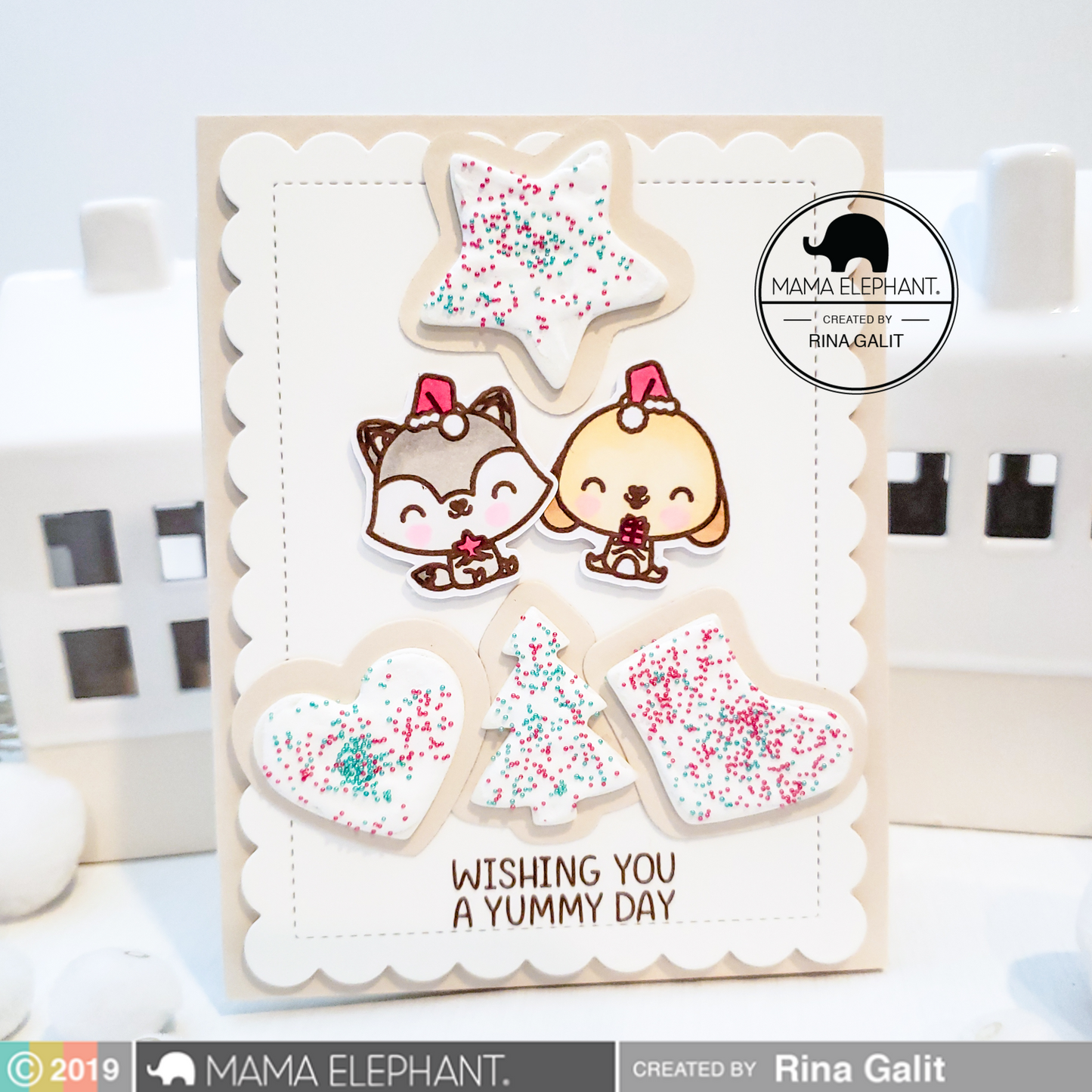 Mama Elephant - Sugar Cookies - Creative Cuts