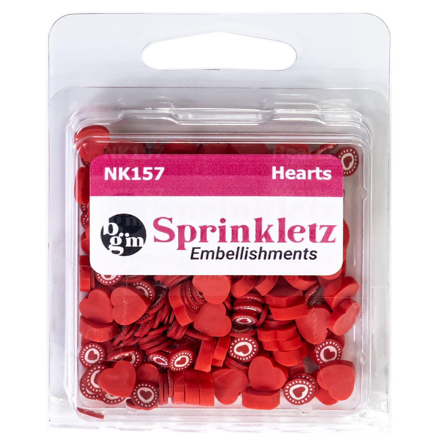 Buttons Galore - Hearts Sprinkletz
