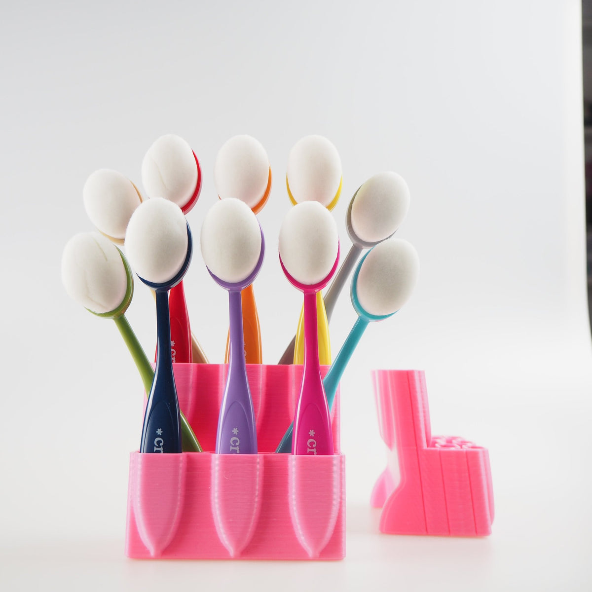 MakeItbyMarko - Brush Caddy Peacock - Pink