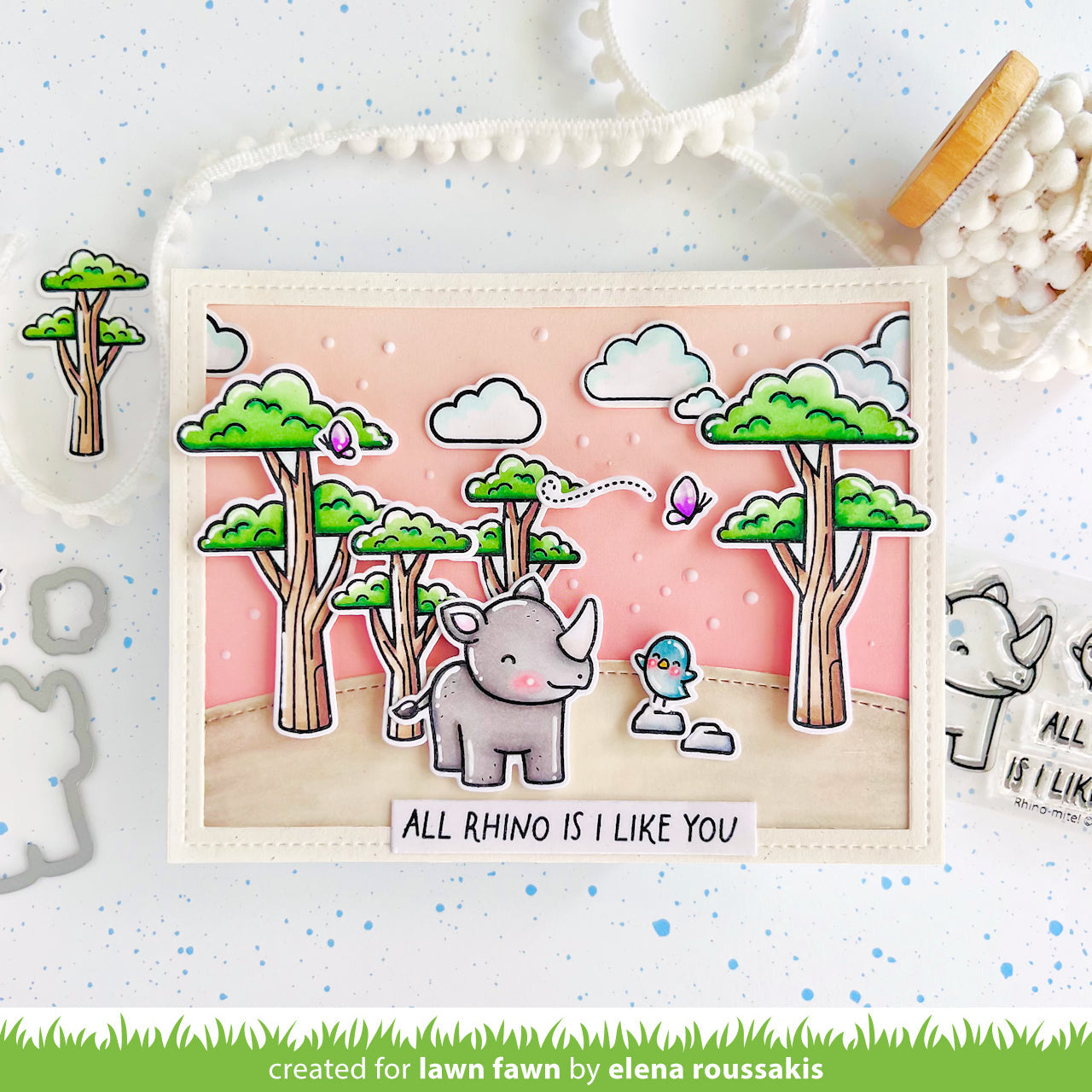 Lawn Fawn - Rhino-Mite!
