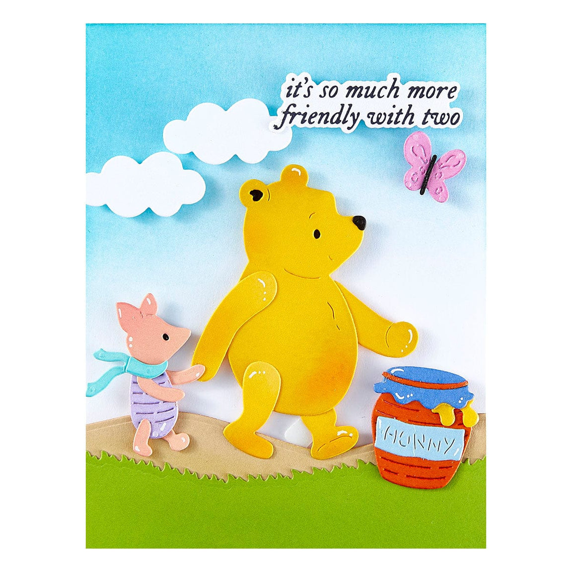 Spellbinders - Pooh & Piglet Etched Dies