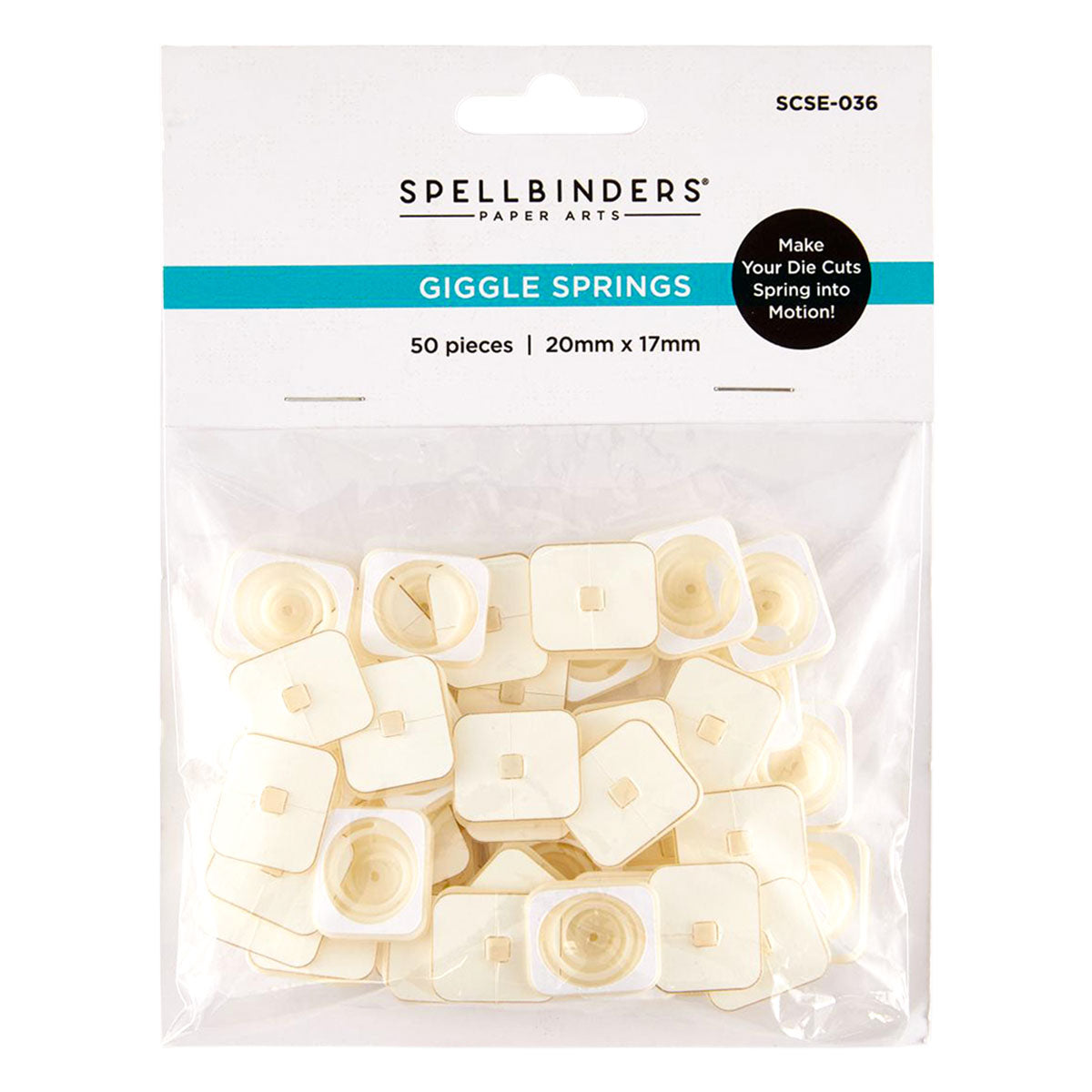 Spellbinders - Finishing Touches Giggle Springs (50pcs)
