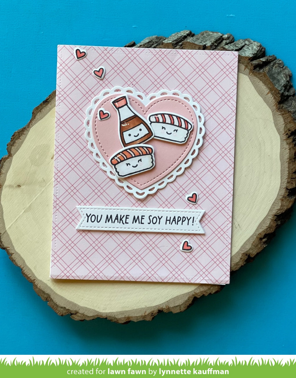 Lawn Fawn - Soy Happy