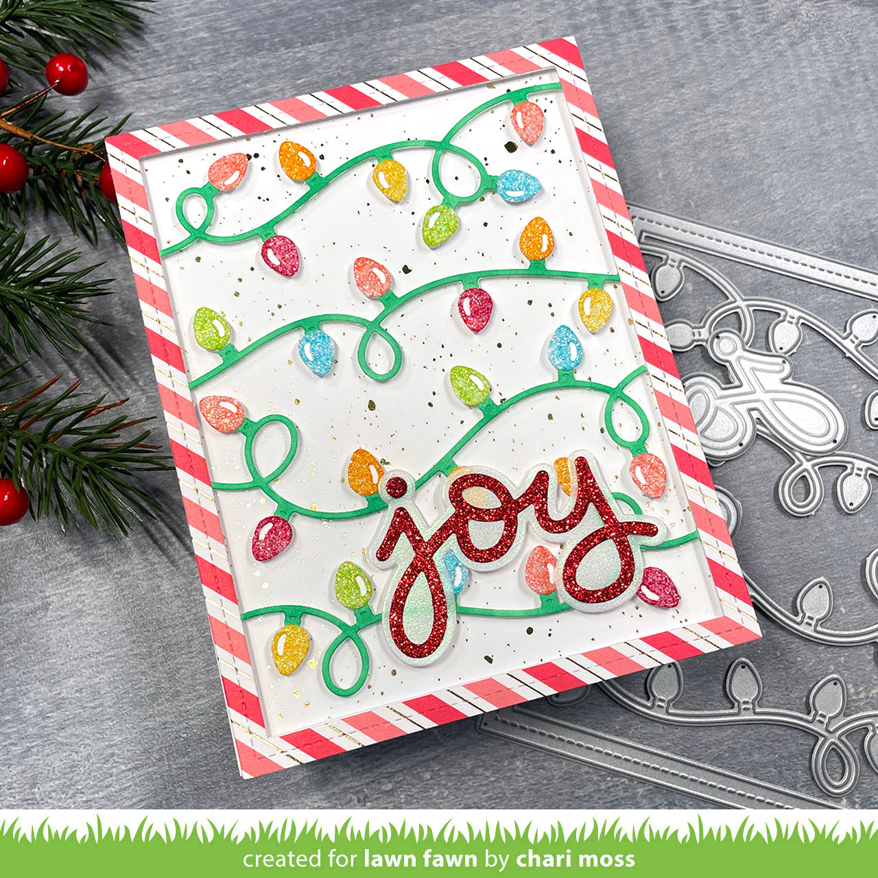 Lawn Fawn - Scripty Joy Outline Add-On